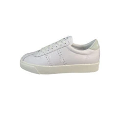 Damen Low Sneaker 2843 Club S Comfort Leather Low Top S7126CW Weiß AFW White-Azure Ice-Favorio Leder Sneakers Low - Weiß -Weiche Schuhe 29761301 03