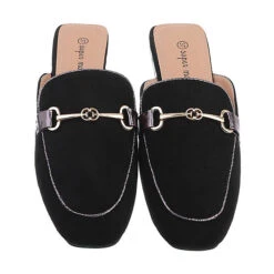 Pantoletten , Blockabsatz, Offene Ferse -Weiche Schuhe 29892392 04