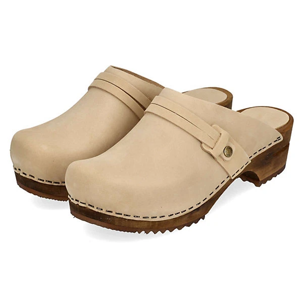 Sanita Wood Ursana Clogs - Beige 4 Sanita Wood Ursana Clogs - Beige – Bild 2