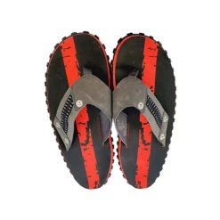 BECO Zehentrenner - Schwarz/rot -Weiche Schuhe 30043751 04