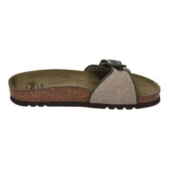 Scholl CLODETTE F305881183 Pantoletten - Grün -Weiche Schuhe 30191864 04