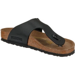 Birkenstock Ramses Birko-flor Zehentrenner Normal - Schwarz 13 Birkenstock Ramses Birko-flor Zehentrenner Normal - Schwarz -Weiche Schuhe 3049758 05