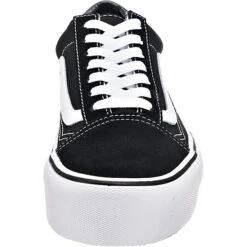 Vans UA Old Skool Platform Sneakers Low - Schwarz -Weiche Schuhe 5196769 04