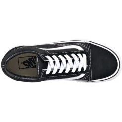 Vans UA Old Skool Platform Sneakers Low - Schwarz -Weiche Schuhe 5196769 06