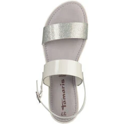 Tamaris Sandaletten - Weiß-kombi 14 Tamaris Sandaletten - Weiß-kombi -Weiche Schuhe 5477370 06