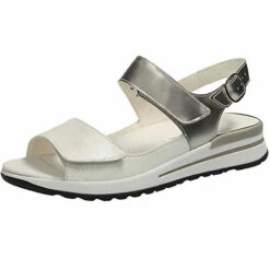 Klassische Sandaletten - Silber