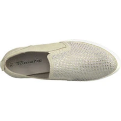 Tamaris Sportliche Slipper - Grau -Weiche Schuhe 7349608 06