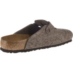 Birkenstock Boston Wolle Clogs Normal - Braun -Weiche Schuhe 7390515 05