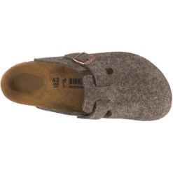Birkenstock Boston Wolle Clogs Normal - Braun -Weiche Schuhe 7390515 06