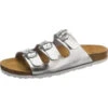 LICO Bioline Jacki Pantoletten - Silber 1 LICO Bioline Jacki Pantoletten - Silber -Weiche Schuhe 7399347 01