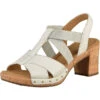 Gabor Sandalen Riemchensandaletten - Weiß -Weiche Schuhe 8443545 01