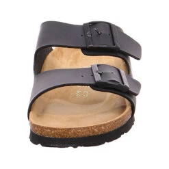 Rohde Alba Komfort-Pantoletten - Schwarz -Weiche Schuhe 8760848 05