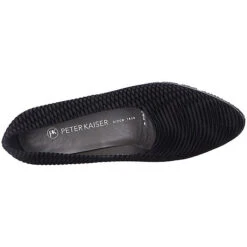 PETER KAISER Klassische Slipper - Schwarz 17 PETER KAISER Klassische Slipper - Schwarz -Weiche Schuhe 8874045 08